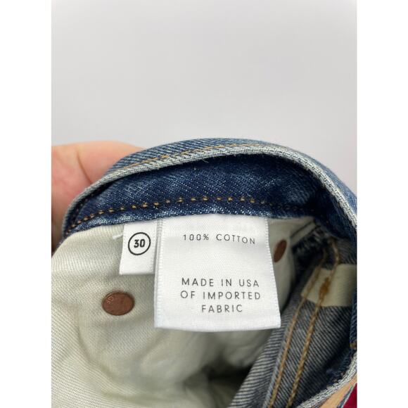 GRLFRND Jeans Womens 30 Helena High Waist Straight Leg Blue Close to You NWT - Picture 8 of 9